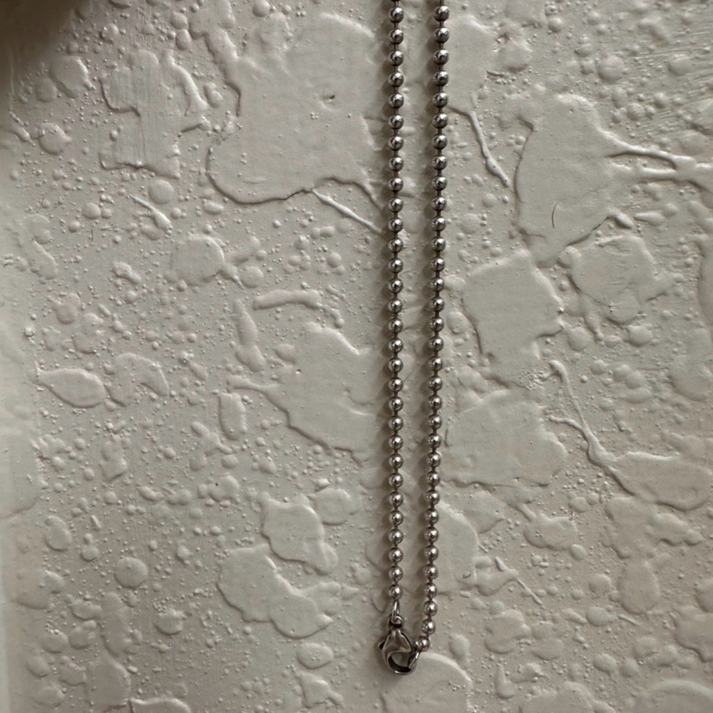 Tiffany & Co. Silver Beaded Necklace